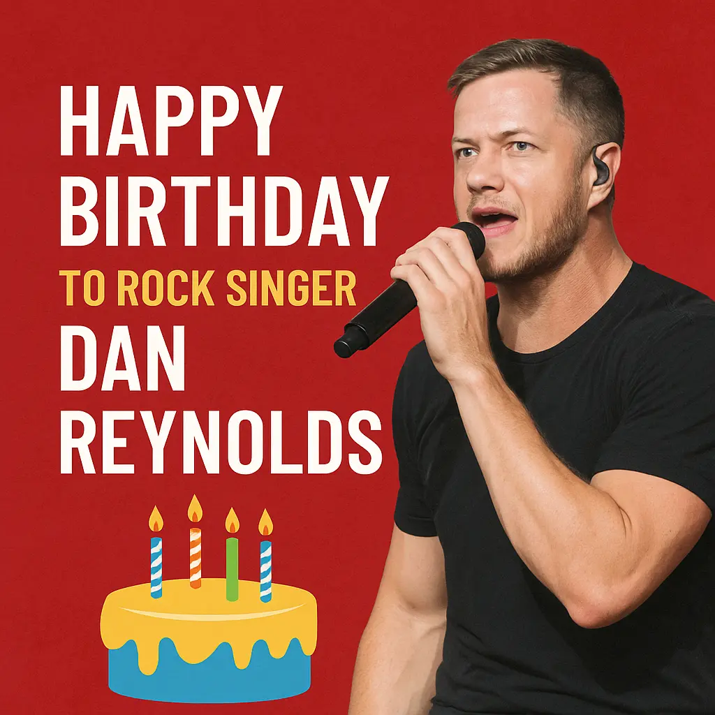 Birthday Wishes Messages for Dan Reynolds