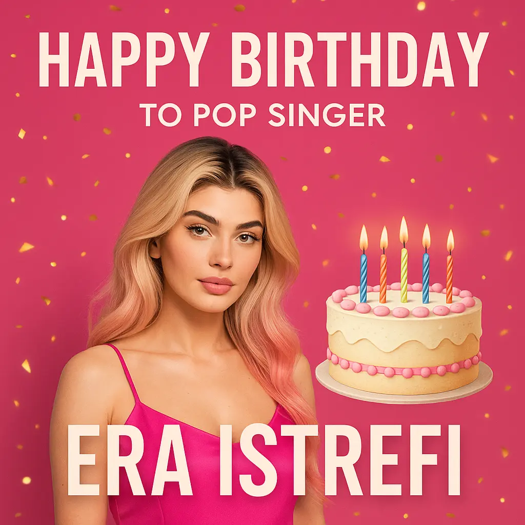 Birthday Wishes Messages for Era Istrefi