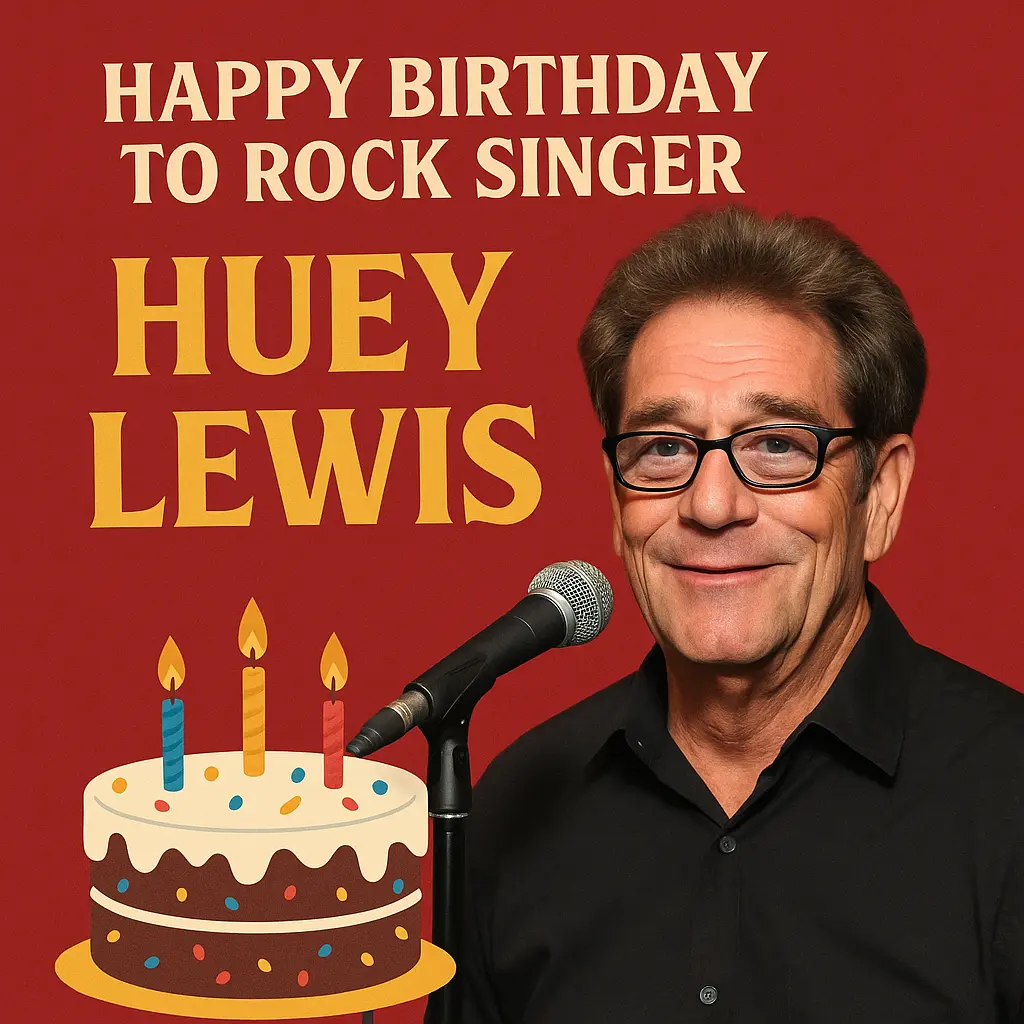 Birthday Wishes Messages for Huey Lewis