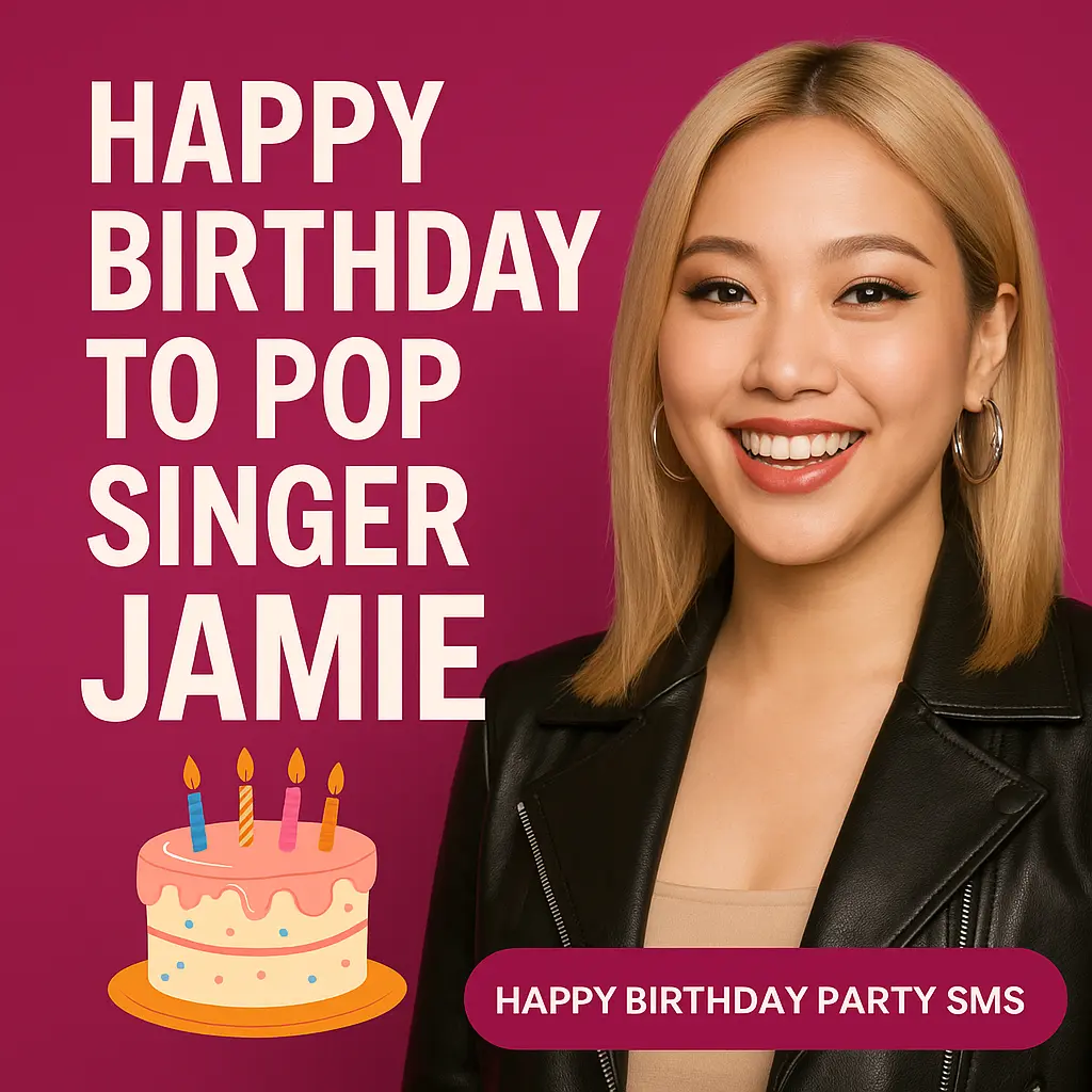 Birthday Wishes Messages for Jamie Park