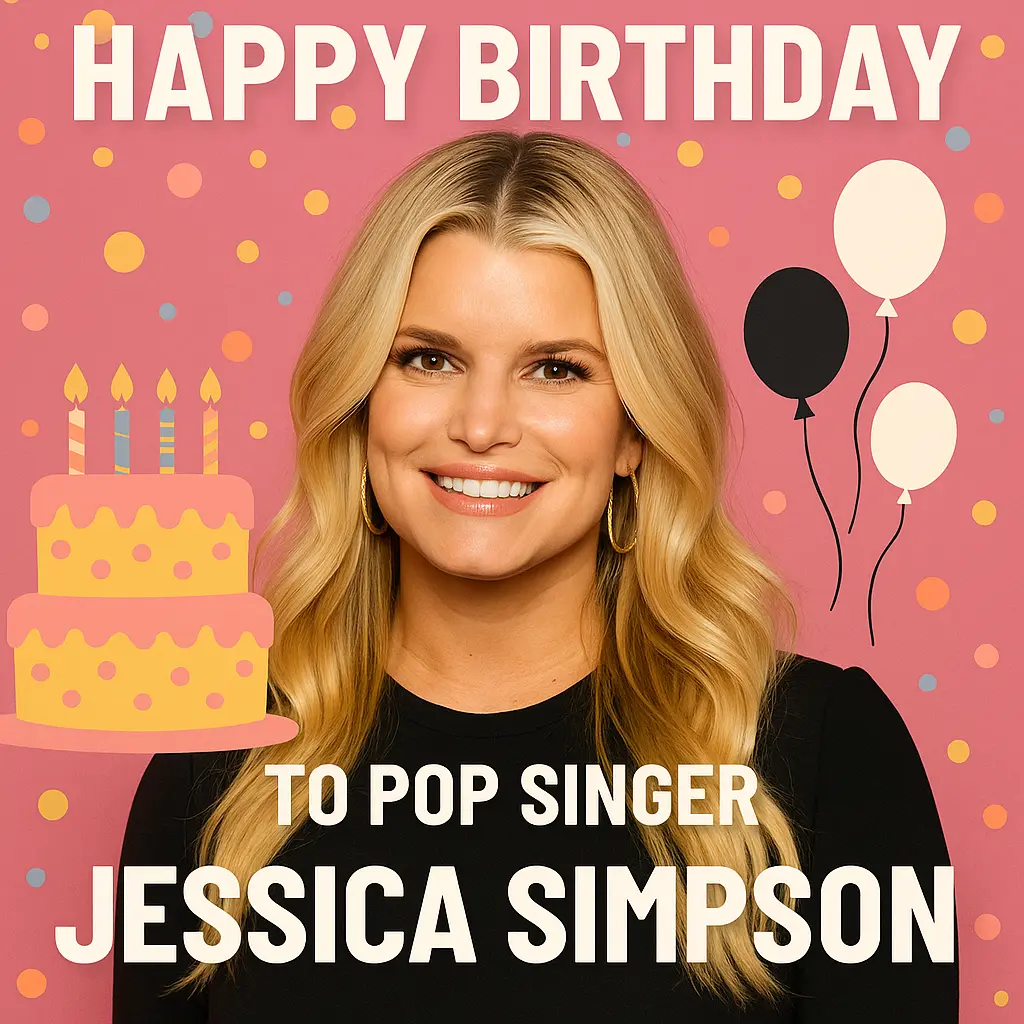 Birthday Wishes Messages for Jessica Simpson