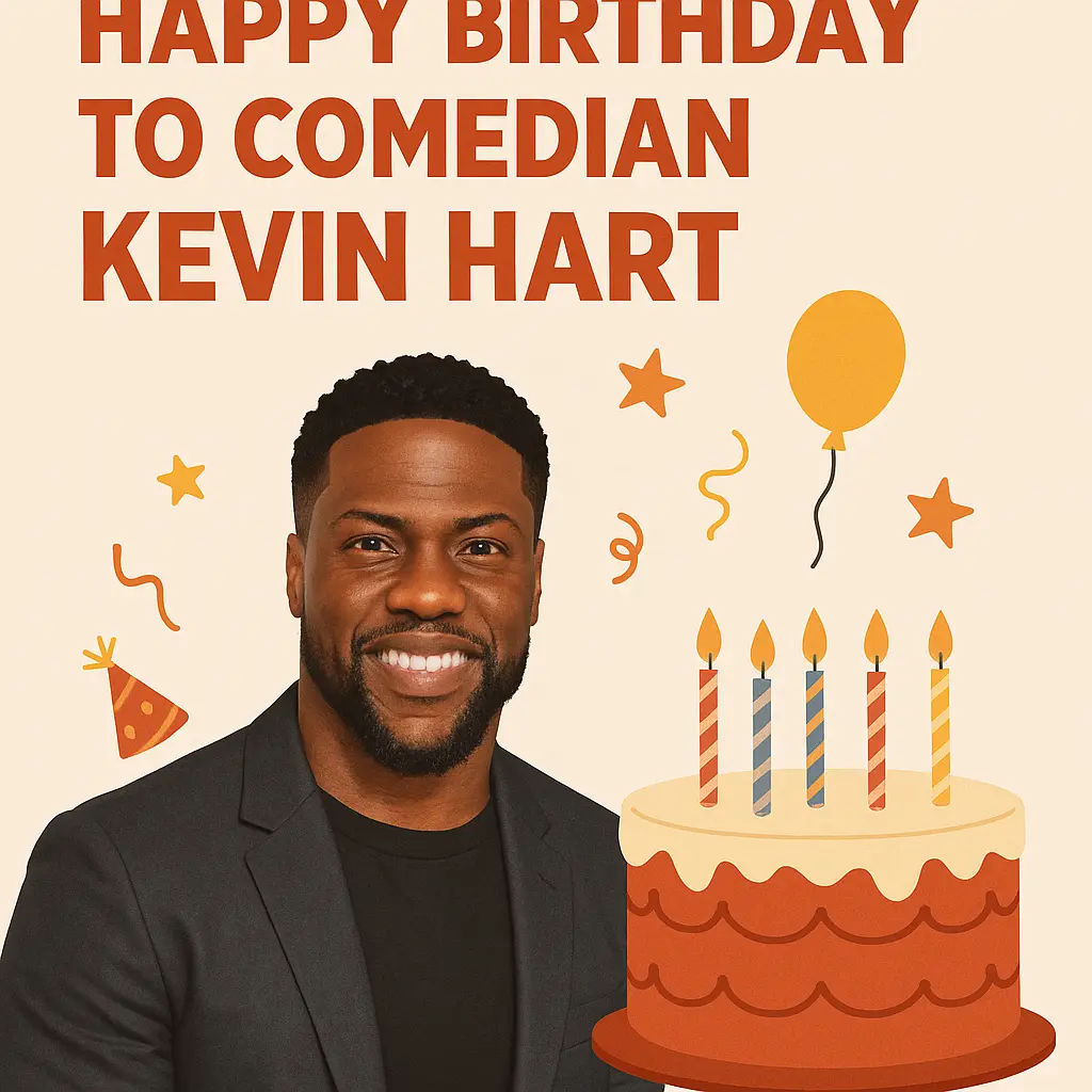 Birthday Wishes Messages for Kevin Hart