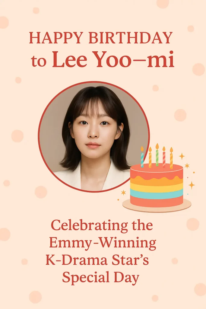 Birthday Wishes Messages for Lee Yoo mi