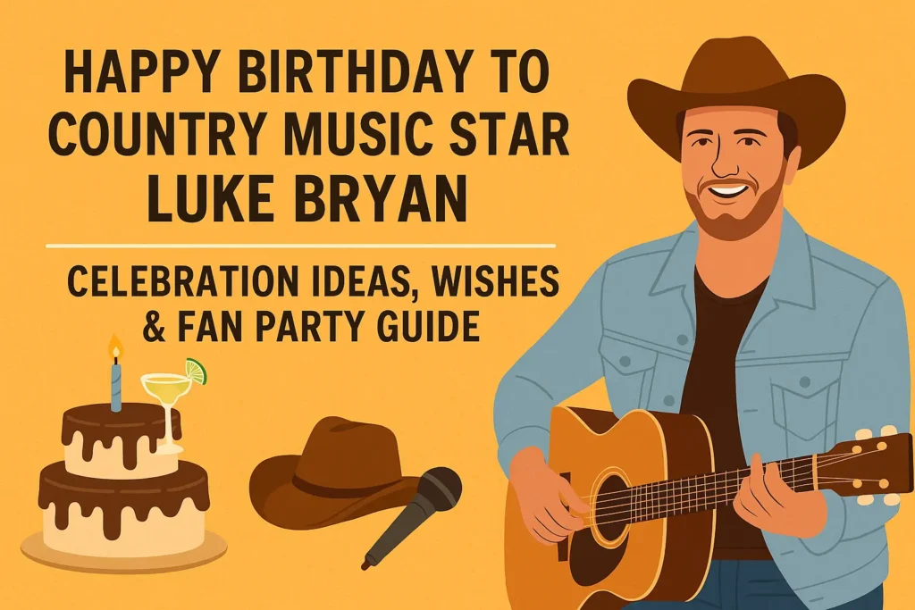 Birthday Wishes Messages for Luke Bryan
