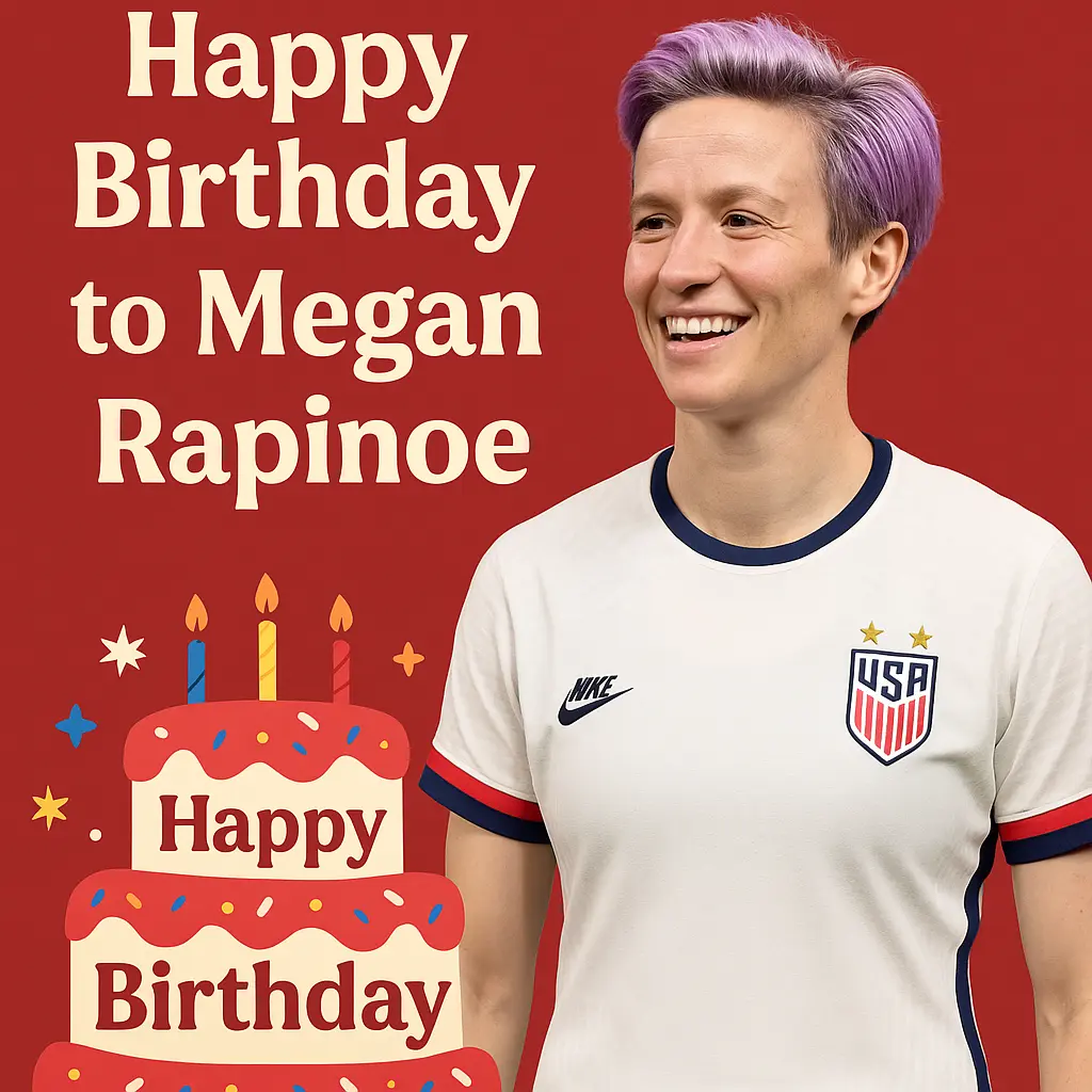 Birthday Wishes Messages for Megan Rapinoe
