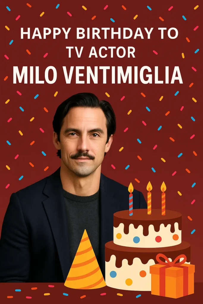 Birthday Wishes Messages for Milo Ventimiglia