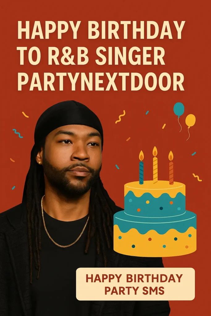 Birthday Wishes Messages for PartyNextDoor