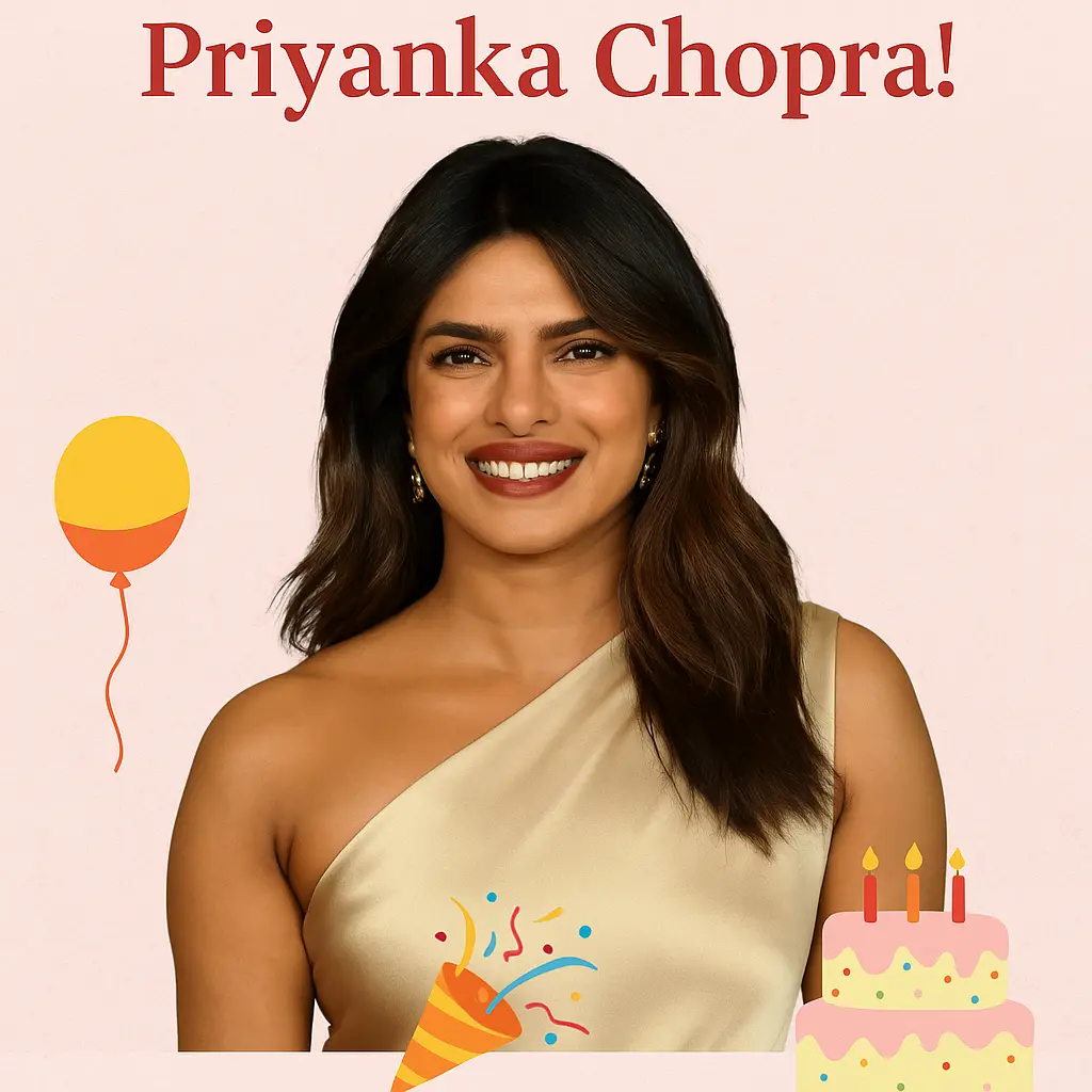 Birthday Wishes Messages for Priyanka Chopra