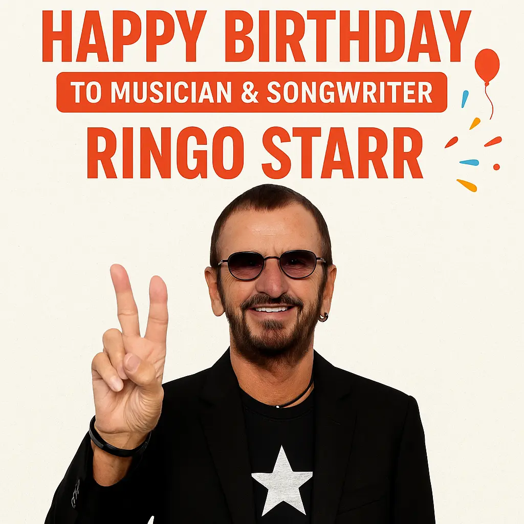 Birthday Wishes Messages for Ringo Starr