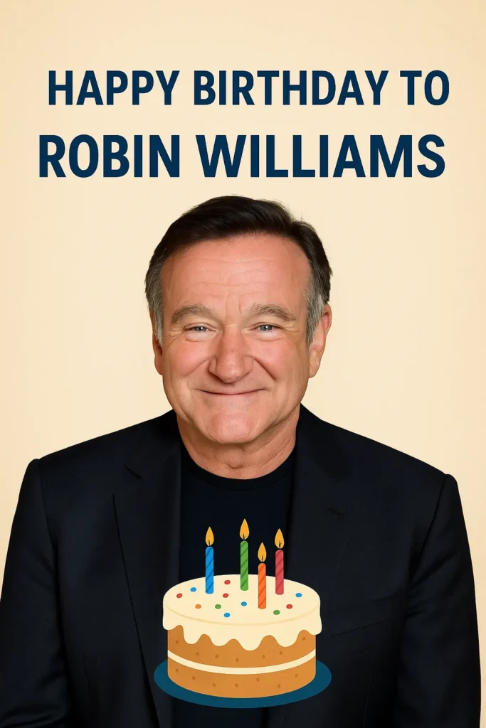 Birthday Wishes Messages for Robin Williams