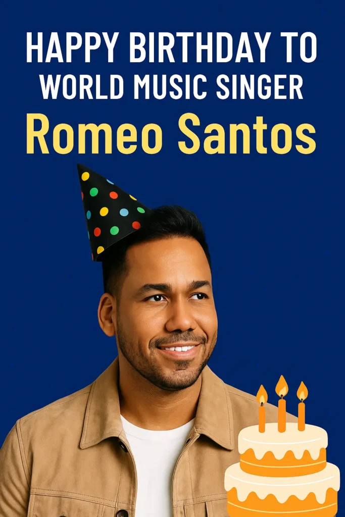 Birthday Wishes Messages for Romeo Santos