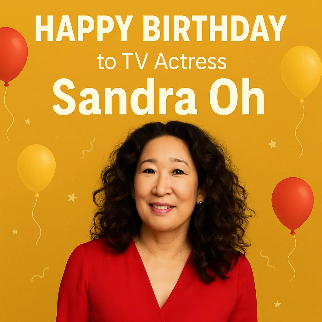 Birthday Wishes Messages for Sandra Oh