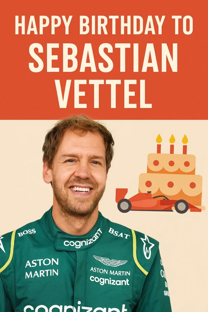 Birthday Wishes Messages for Sebastian Vettel