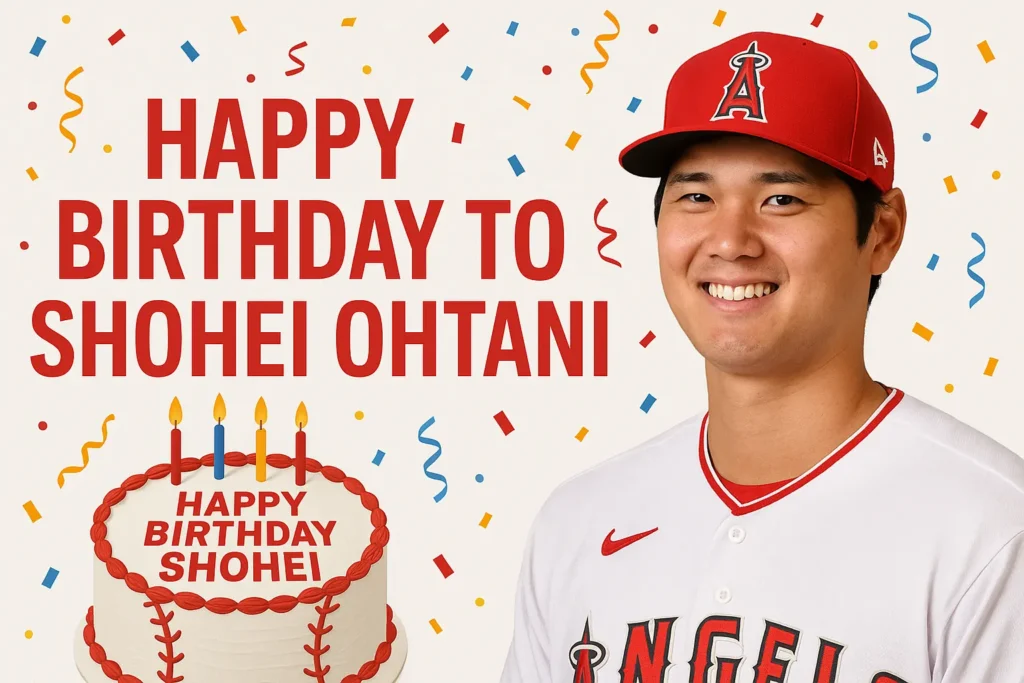 Birthday Wishes Messages for Shohei Ohtani