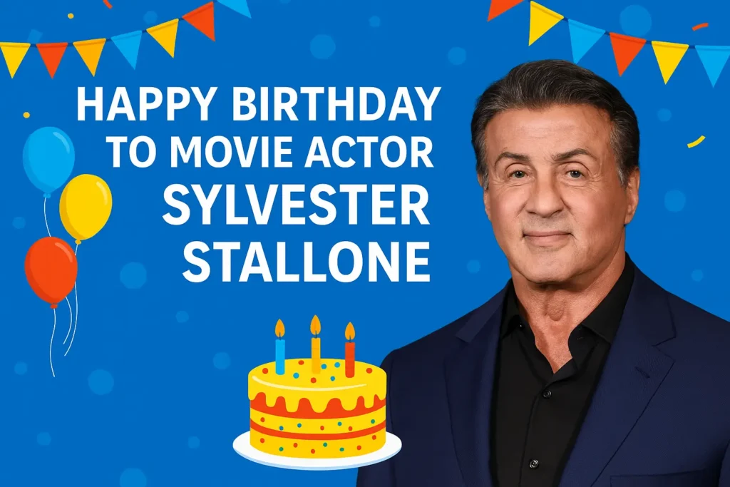 Birthday Wishes Messages for Sylvester Stallone
