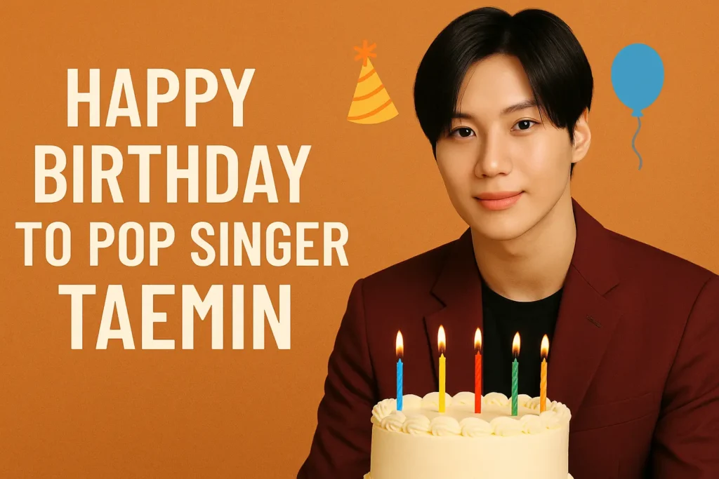 Birthday Wishes Messages for Taemin
