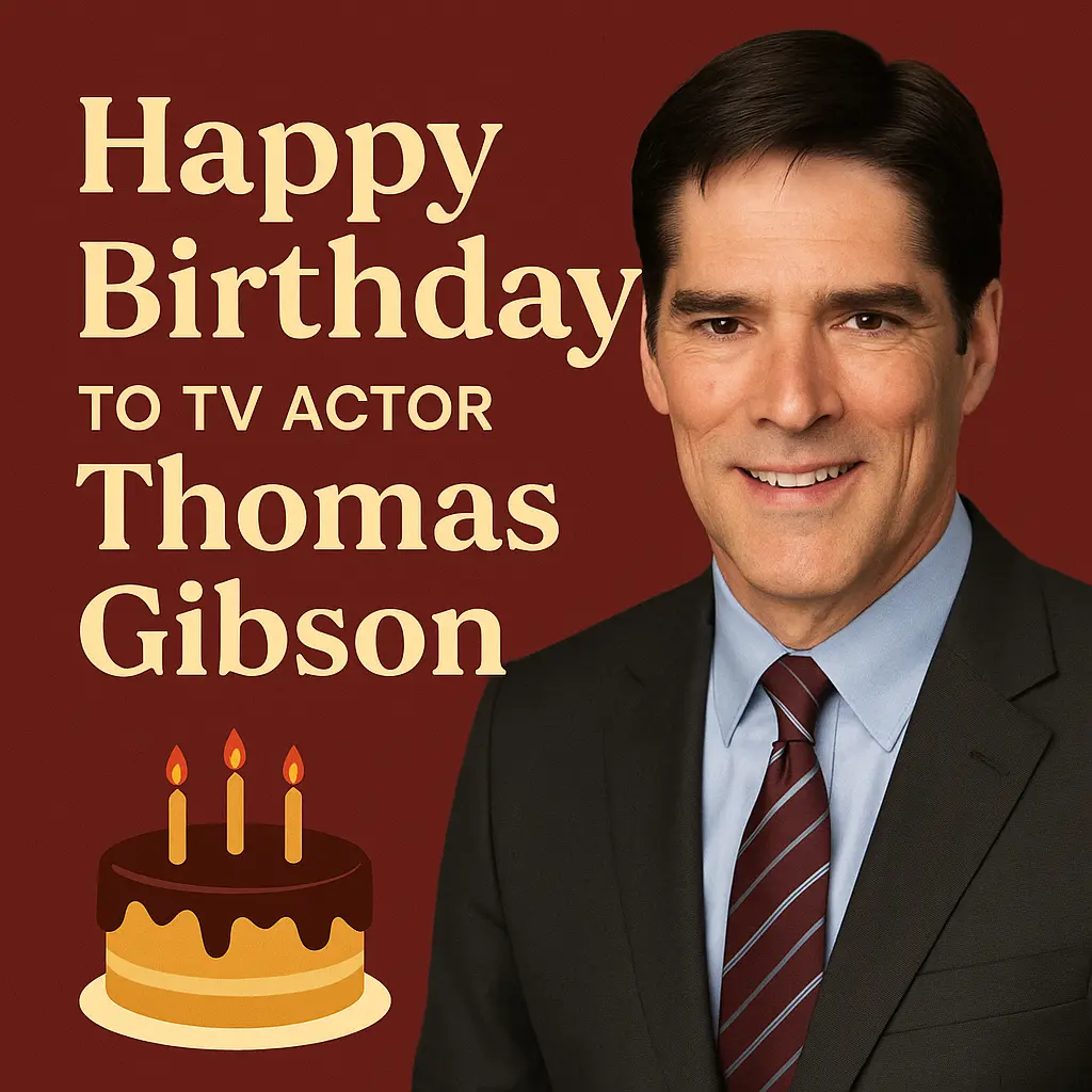 Birthday Wishes Messages for Thomas Gibson