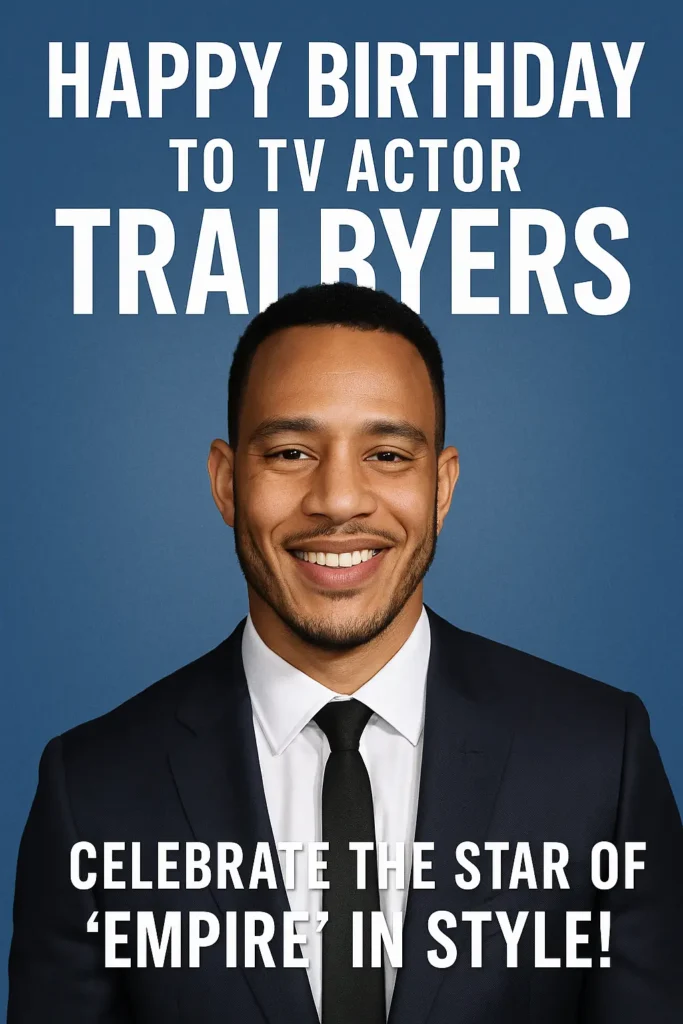 Birthday Wishes Messages for Trai Byers