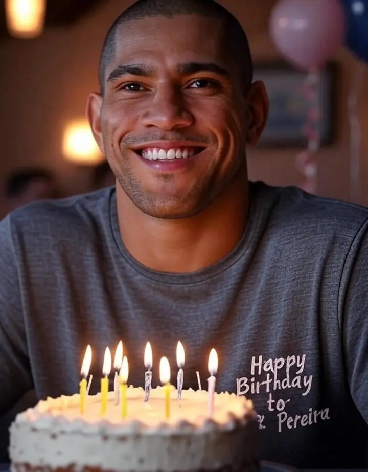 Birthday of Alex Pereira