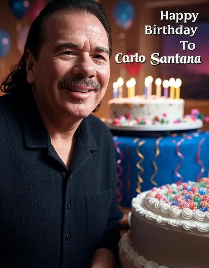 Birthday of Carlos Santana
