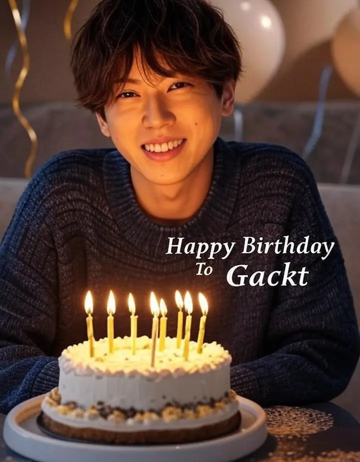 Birthday of Gackt