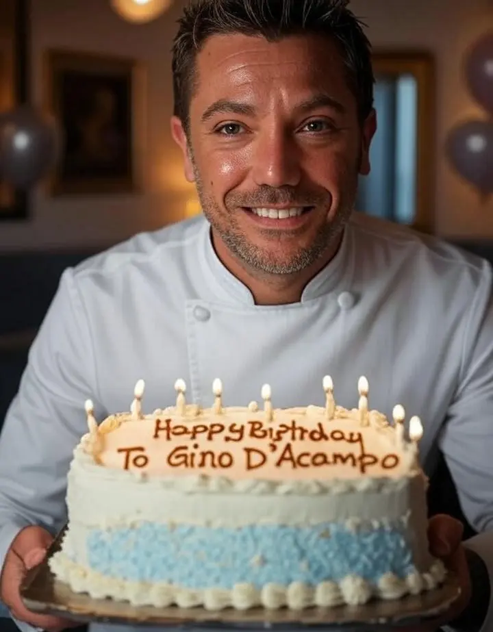 Birthday of Gino D'Acampo