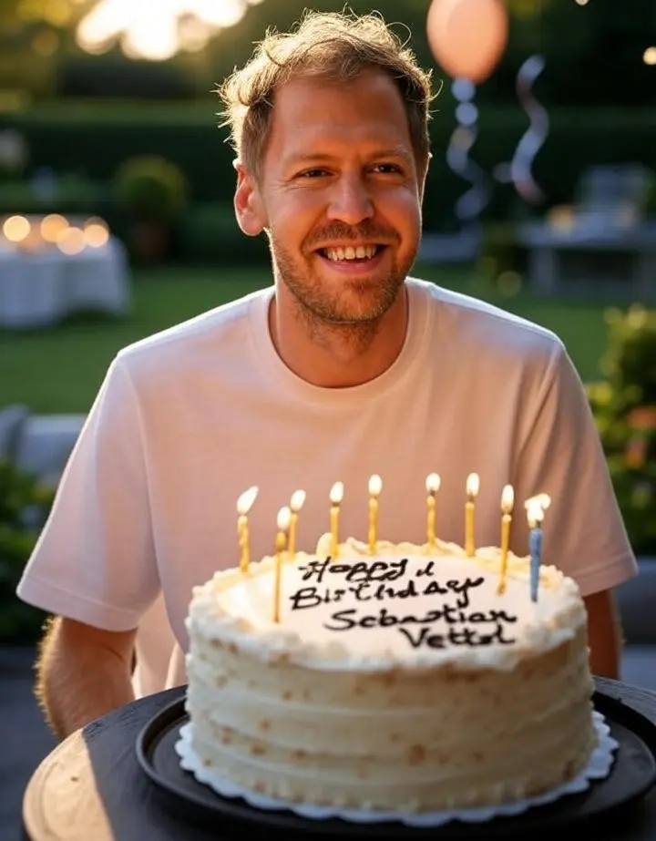 Birthday of Sebastian Vettel