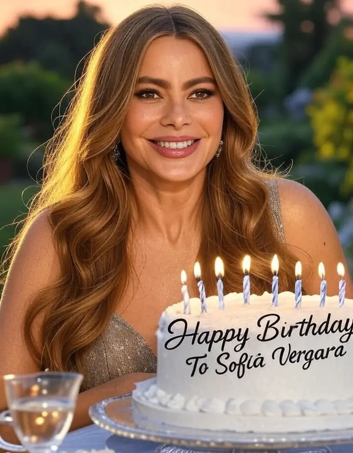 Birthday of Sofía Vergara
