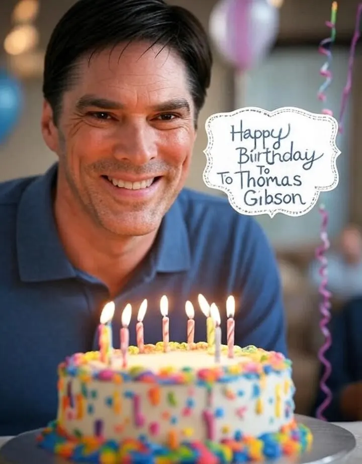 Birthday of Thomas Gibson