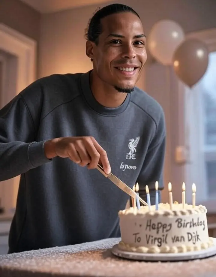 Birthday of Virgil van Dijk