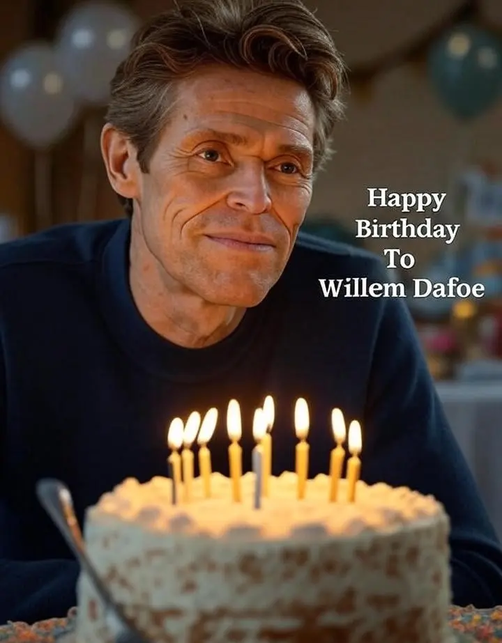 Birthday of Willem Dafoe