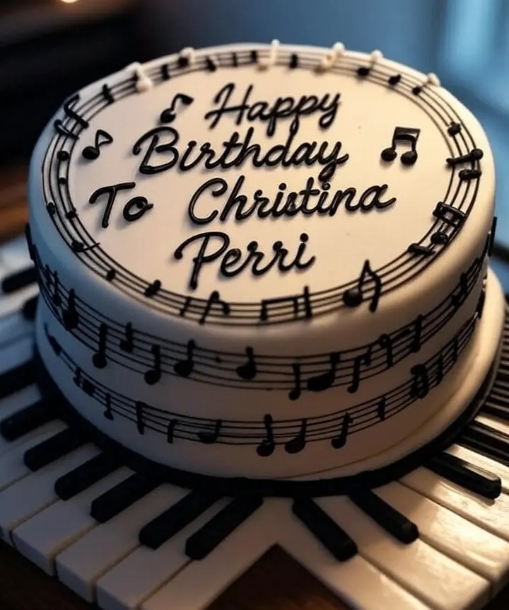 Christina Perri Birthday Cake