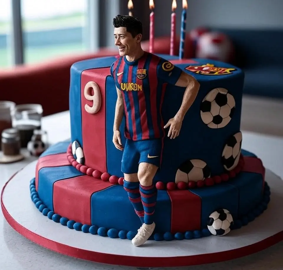 Birthday Cake Ideas for Robert Lewandowski