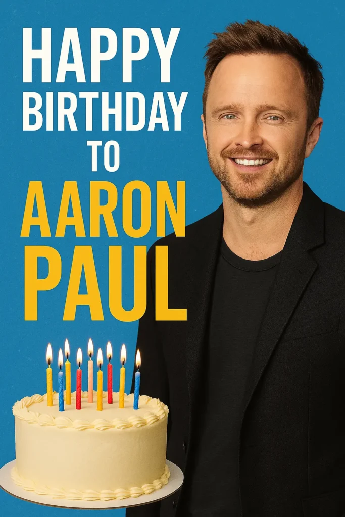 Birthday Wishes Messages for Aaron Paul