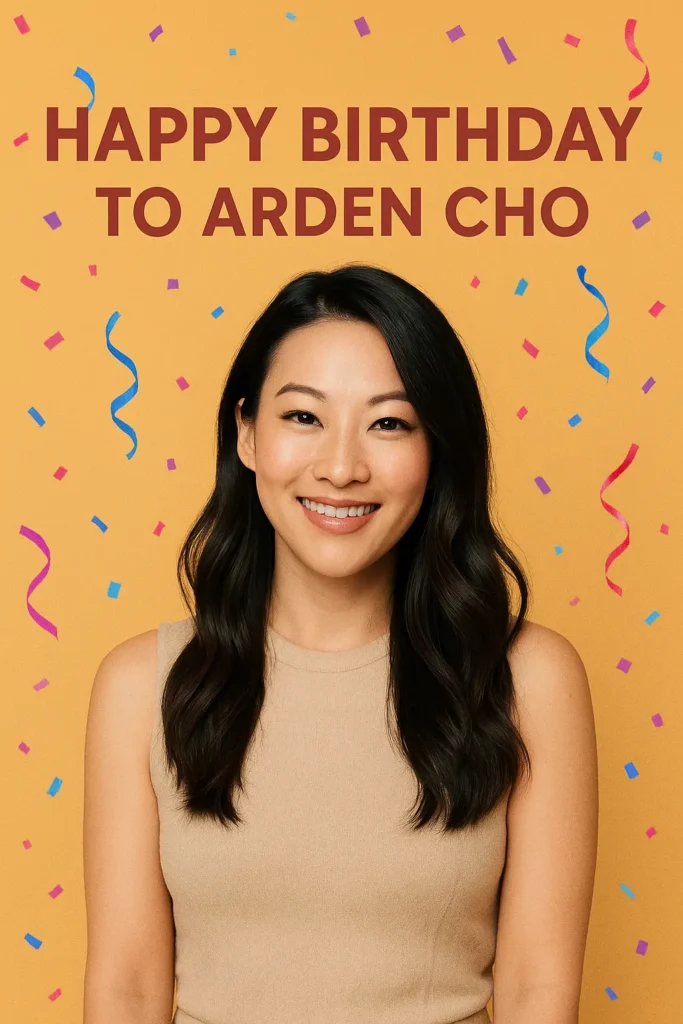 Birthday Wishes Messages for Arden Cho