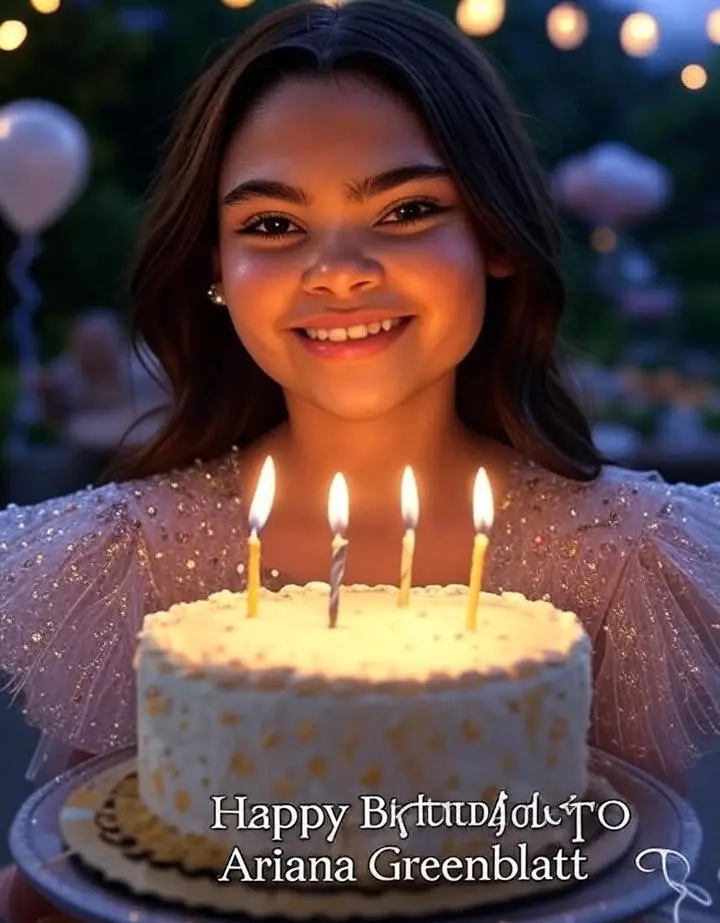 Birthday Wishes Messages for Ariana Greenblatt