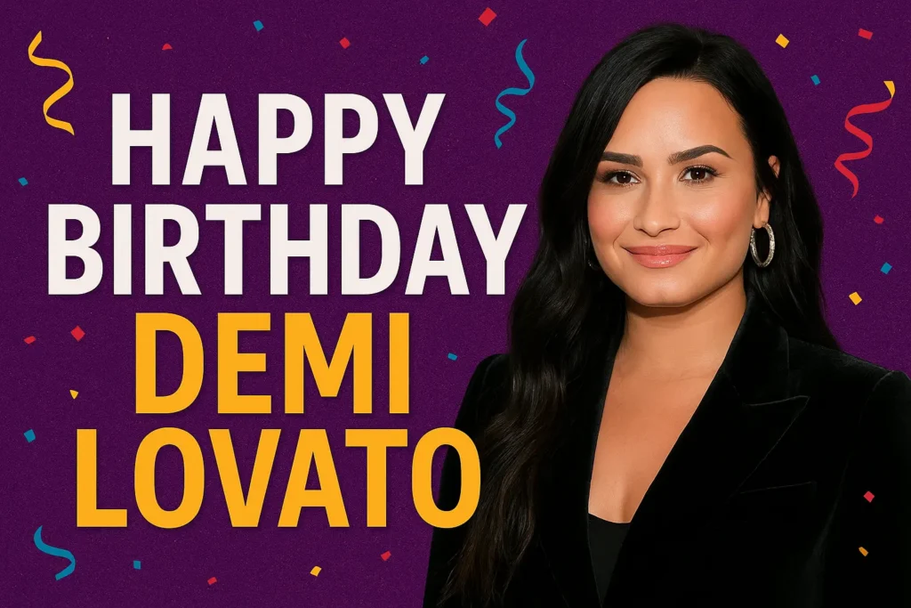 Birthday Wishes Messages for Demi Lovato