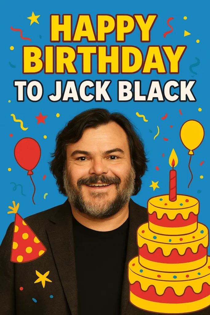 Birthday Wishes Messages for Jack Black