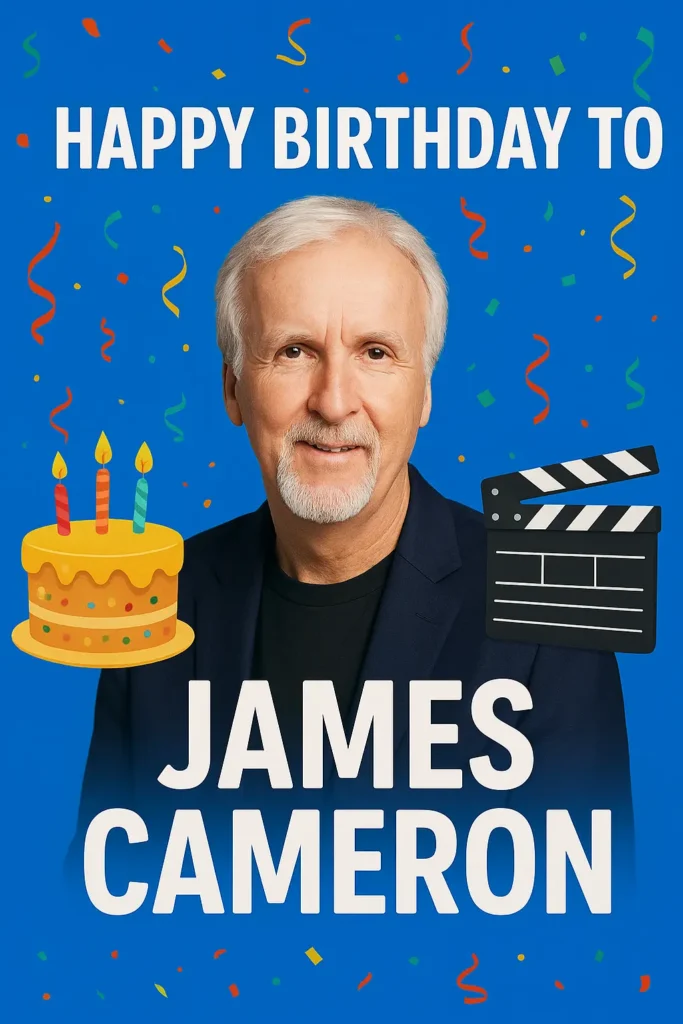 Birthday Wishes Messages for James Cameron