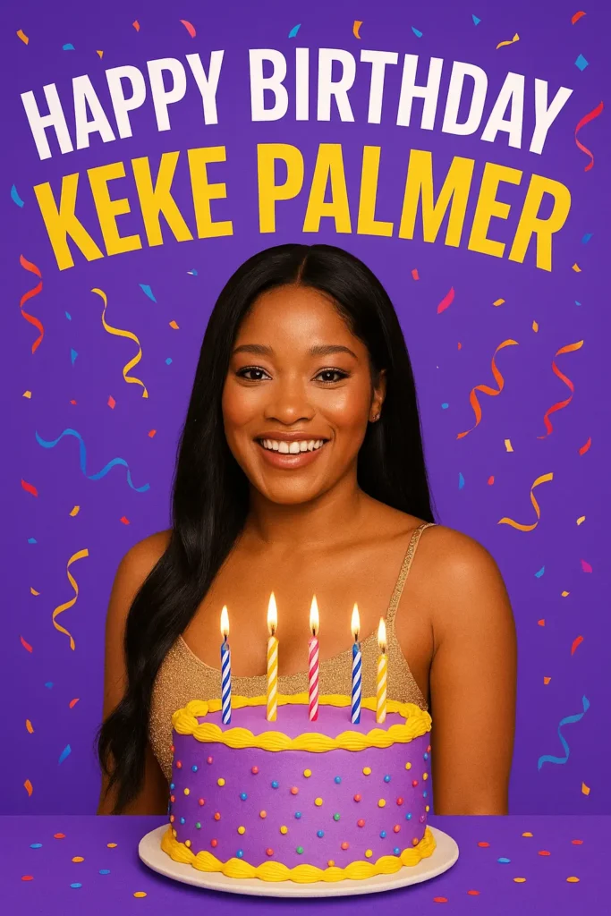 Birthday Wishes Messages for Keke Palmer