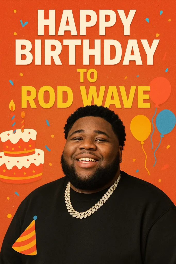 Birthday Wishes Messages for Rod Wave