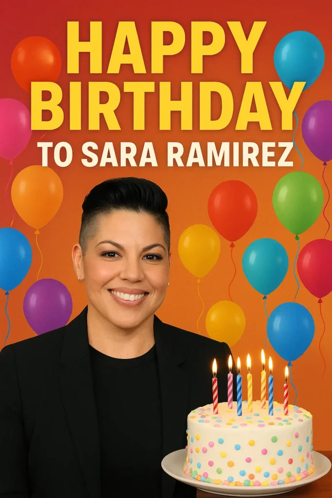 Birthday Wishes Messages for Sara Ramirez