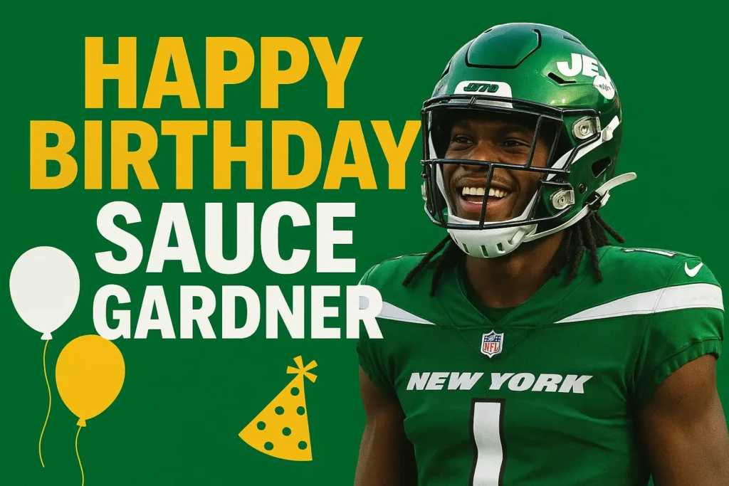 Birthday Wishes Messages for Sauce Gardner