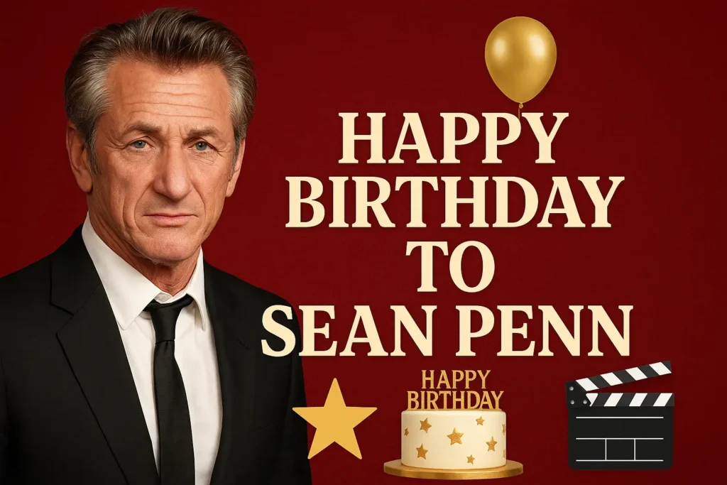 Birthday Wishes Messages for Sean Penn