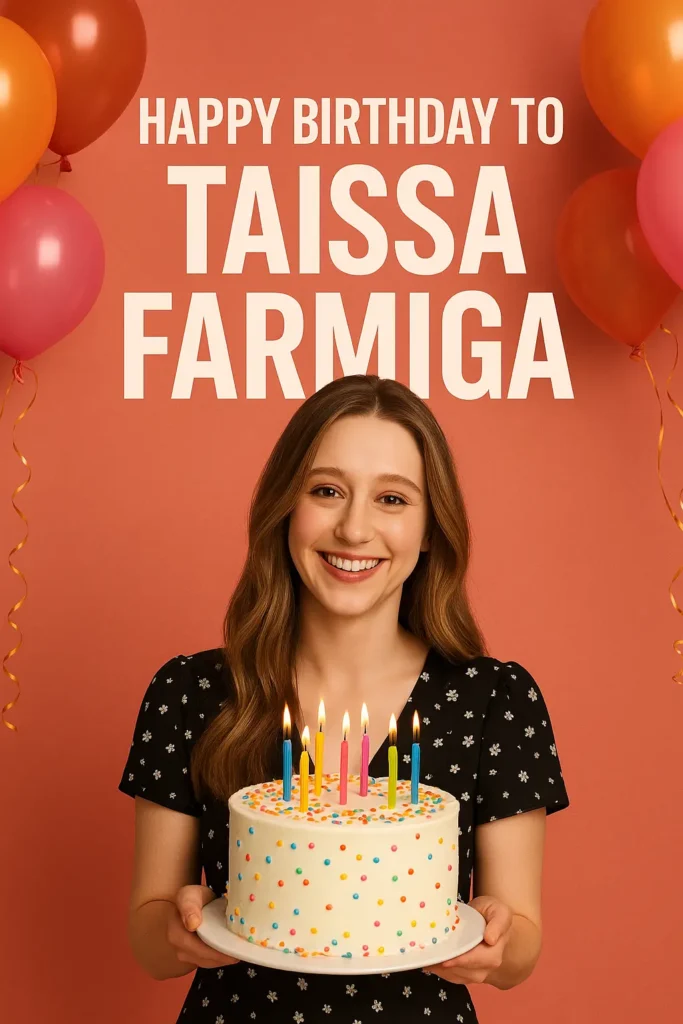Birthday Wishes Messages for Taissa Farmiga