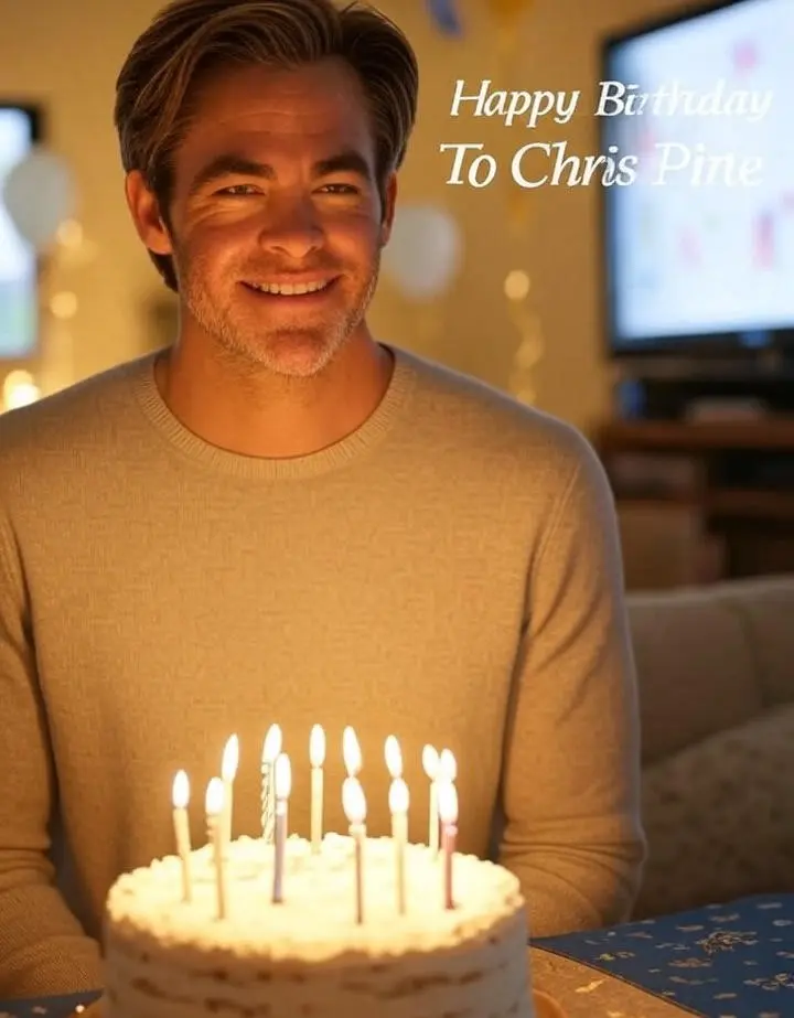 Birthday of Chris Pine