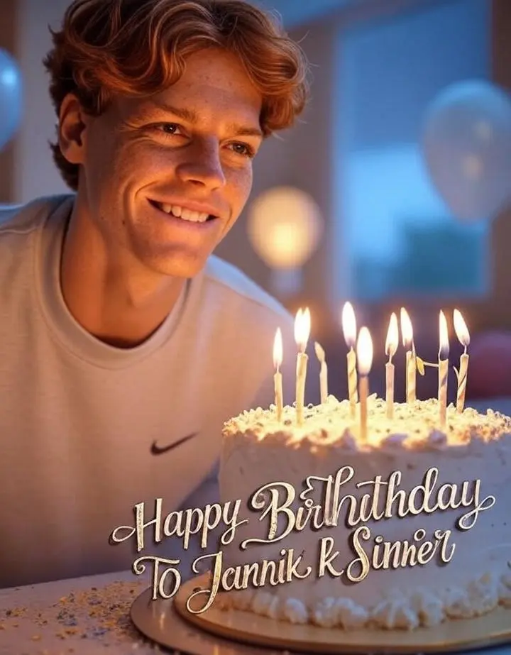 Birthday of Jannik Sinner