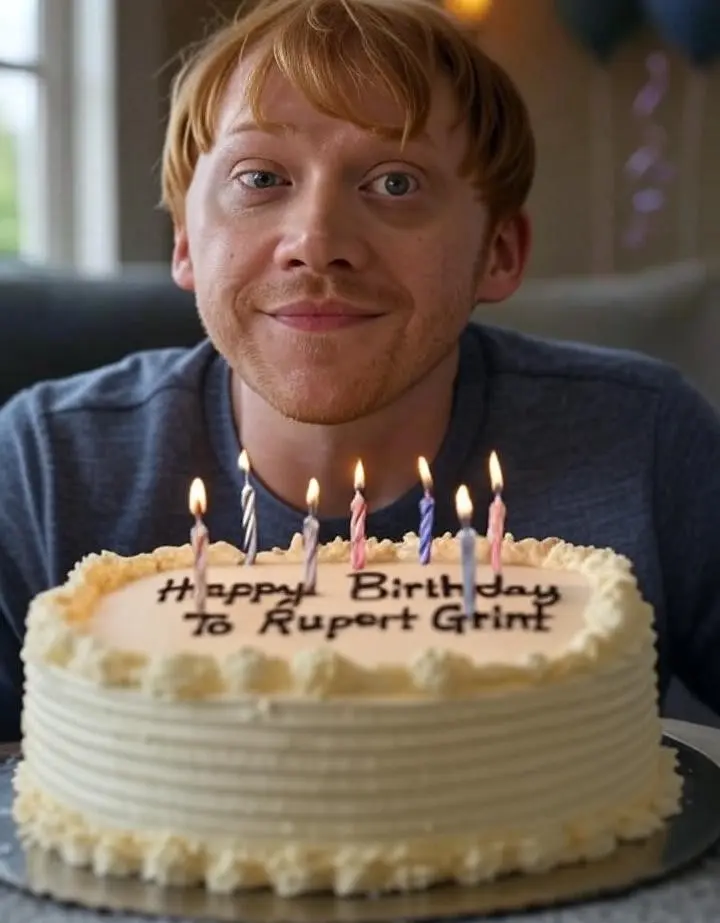 Birthday of Rupert Grint
