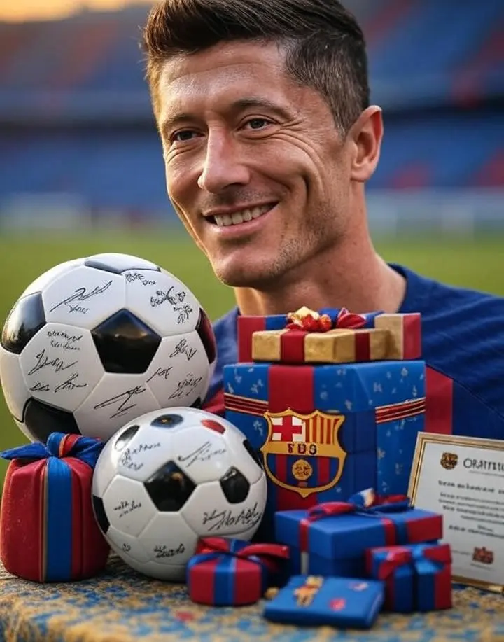 Choose Send the Perfect Gift for Robert Lewandowski
