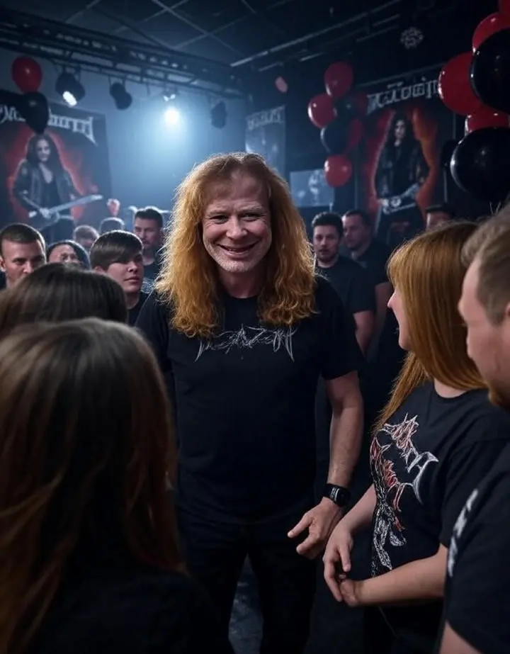 Arrange a Fan Party for Dave Mustaine